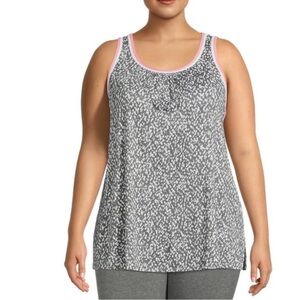 Secret Treasures Gray and Pink Pajama Top